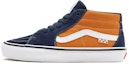 Buy Vans Skate Grosso Mid 'Navy Orange' Lelaki Biru Oren VN0A5FCGYG9
