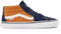 Vans Skate Grosso Mid 'Navy Orange' Lelaki Biru Oren VN0A5FCGYG9