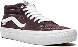 Vans 滑板鞋 Grosso 中帮 '酒红缠绕' VN0A5FCGWNE Lookbook Vans 滑板鞋 Grosso 中帮 '酒红缠绕' VN0A5FCGWNE