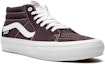 Lookbook Vans Skate Grosso Mid 'Wrapped - Wine' Lelaki Wanita Kasut Merah Wain VN0A5FCGWNE