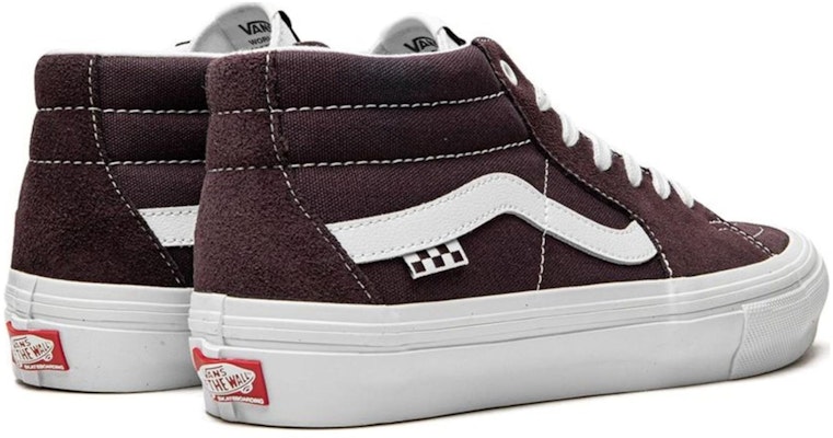 Vans Skate Grosso Mid 'Wrapped - Wine' VN0A5FCGWNE Shop Vans Skate Grosso Mid 'Wrapped - Wine' VN0A5FCGWNE
