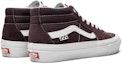 Shop Vans Skate Grosso Mid 'Wrapped - Wine' Lelaki Wanita Kasut Merah Wain VN0A5FCGWNE