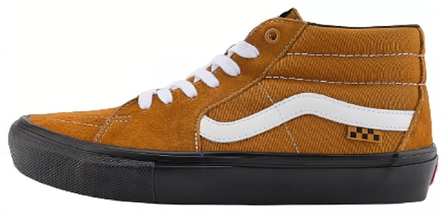 ヴァンズ スケート グロッソ スエード 茶/黒/白 VN0A5FCGY49 Buy ヴァンズ スケート グロッソ スエード 茶/黒/白 VN0A5FCGY49