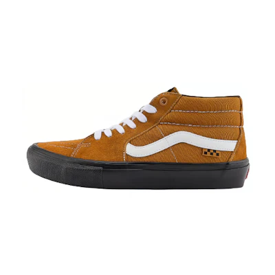 Vans Skate Grosso Pig Suede 'Brown Black White'