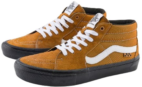 ヴァンズ スケート グロッソ スエード 茶/黒/白 VN0A5FCGY49 Order ヴァンズ スケート グロッソ スエード 茶/黒/白 VN0A5FCGY49