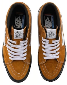 ヴァンズ スケート グロッソ スエード 茶/黒/白 VN0A5FCGY49 Lookbook ヴァンズ スケート グロッソ スエード 茶/黒/白 VN0A5FCGY49