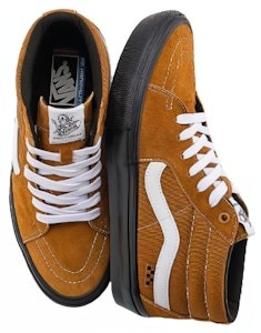 ヴァンズ スケート グロッソ スエード 茶/黒/白 VN0A5FCGY49 Shop ヴァンズ スケート グロッソ スエード 茶/黒/白 VN0A5FCGY49