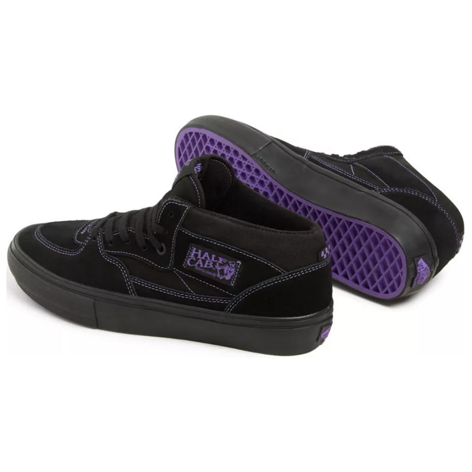 Shop Vans Skate Half Cab 'Hitam Ungu' VN000CC2B5P