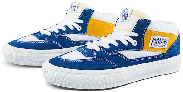 Vans Skate Half 休閒時尚 低筒 滑板鞋 男女款 藍白色 Lookbook Vans Skate Half 休閒時尚 低筒 滑板鞋 男女款 藍白色