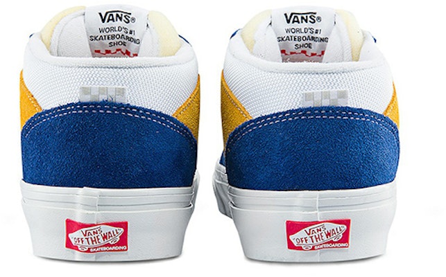 Vans Skate Half 'Azul Blanco Amarillo' VN0A4BXGBYL Purchase Vans Skate Half 'Azul Blanco Amarillo' VN0A4BXGBYL