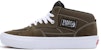 Vans Skate Half Cab 'Dark Olive' Lelaki Kasut Sukan Hijau Gelap. VN0A5FCDDOL