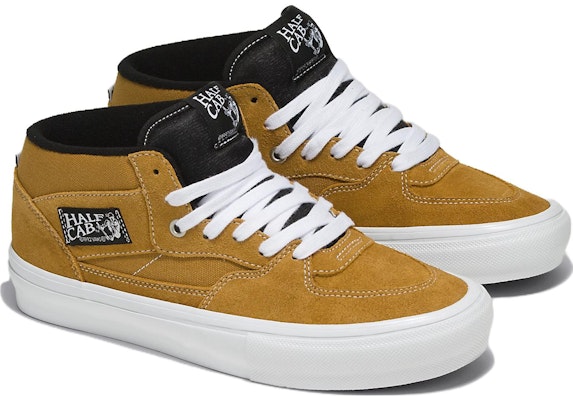 Vans Skate Half Cab 'Gold White' VN0A5FCDGLD Order Vans Skate Half Cab 'Gold White' VN0A5FCDGLD