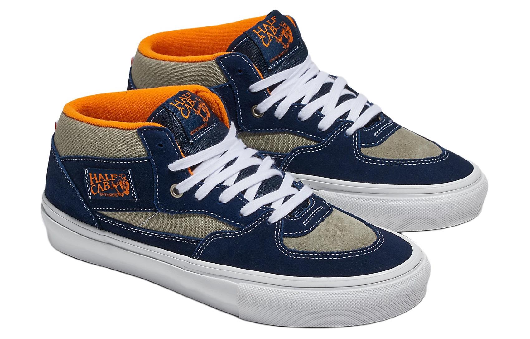 Order Vans Skate Half Cab 'Smoke Navy' - Biru Asap VN0A5FCDY04