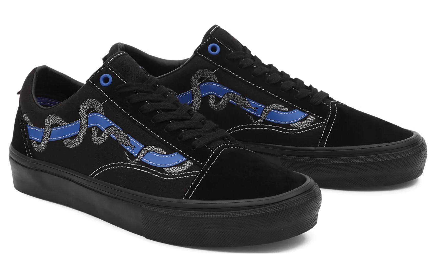 Lookbook Vans 滑板鞋 Old Skool 'Breaana 蓝色' VN0A5FCBY40