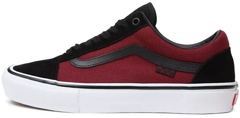 Vans Skate Old Skool 經典低筒滑板鞋 男女通款 黑紅 Buy Vans Skate Old Skool 經典低筒滑板鞋 男女通款 黑紅
