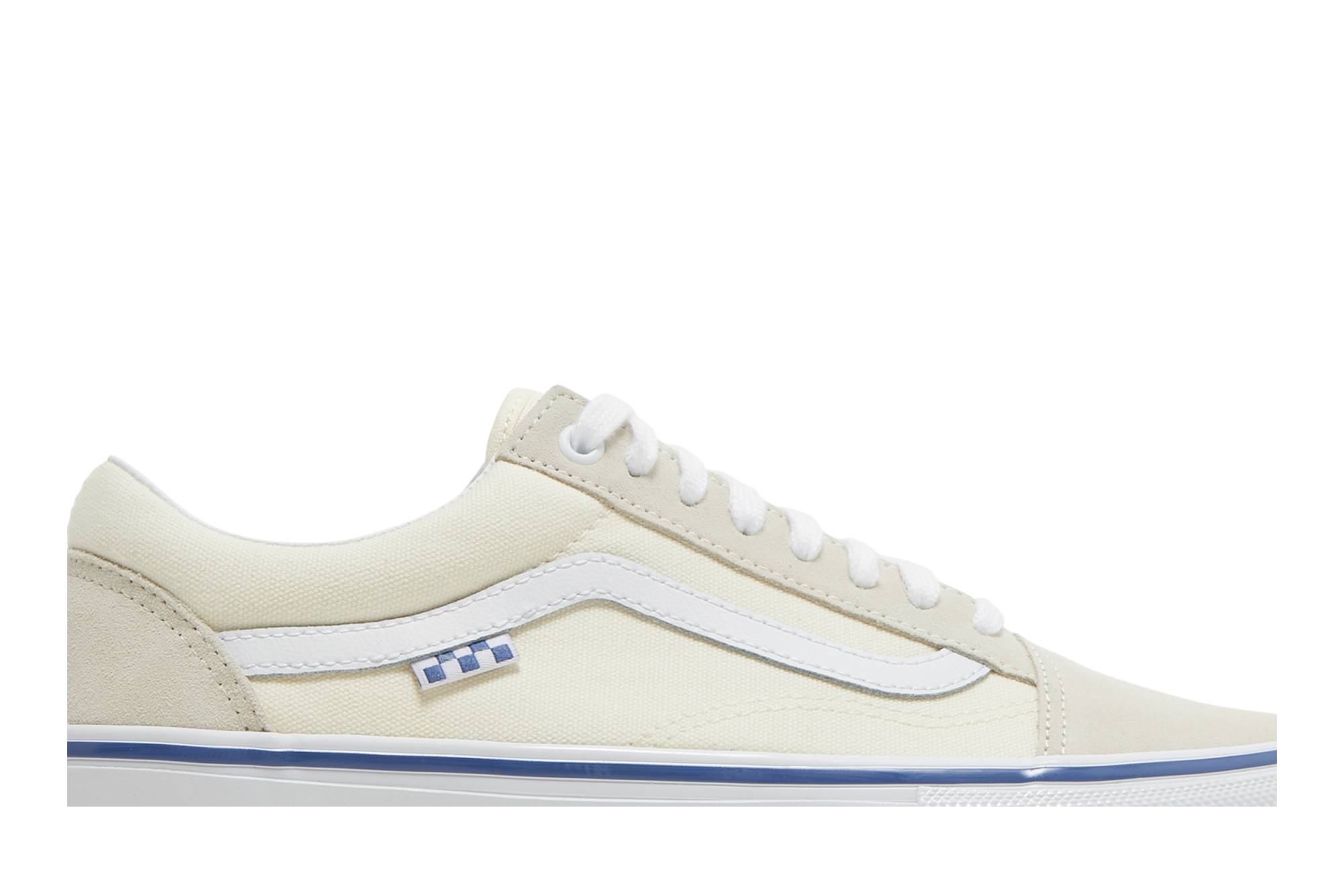 Order Vans Skate Old Skool 'Checkerboard - Putih Gading' VN0A5FCBOFW