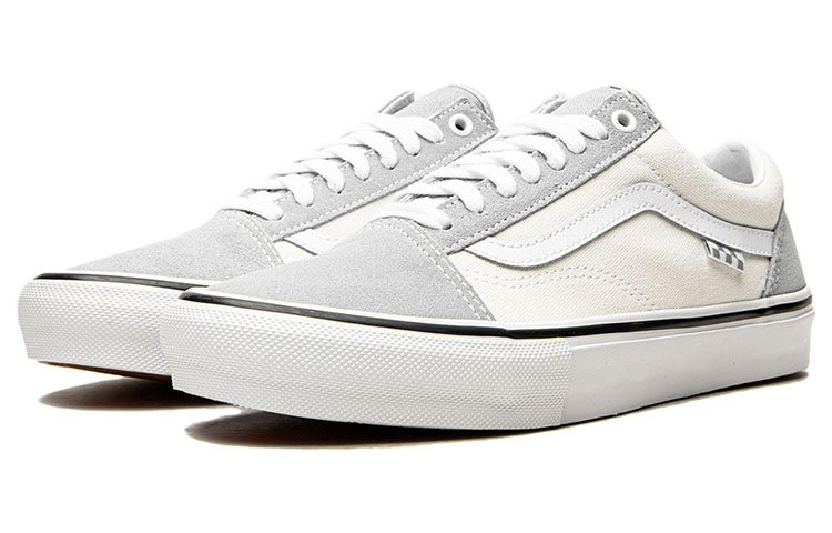 Order Vans 滑板鞋 Old Skool '灰白色' VN0A5FCBV5X