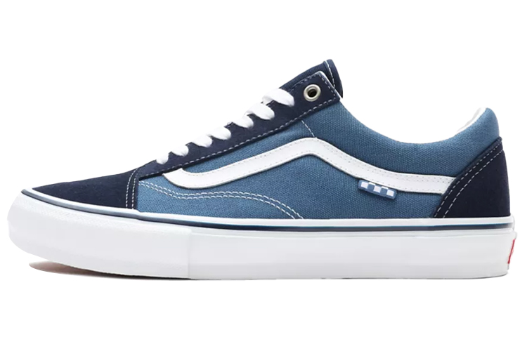 Vans Skate Old Skool 'Navy Checkerboard' VN0A5FCBNAV