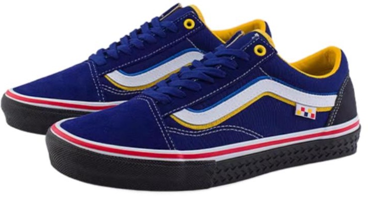 Vans Skate Old Skool 'Padin Musa Blue' VN0A5FCBBLU Lookbook Vans Skate Old Skool 'Padin Musa Blue' VN0A5FCBBLU