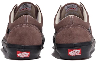 Vans Skate Old Skool 防滑減震 低筒 板鞋 男女同款 灰褐色 Shop Vans Skate Old Skool 防滑減震 低筒 板鞋 男女同款 灰褐色
