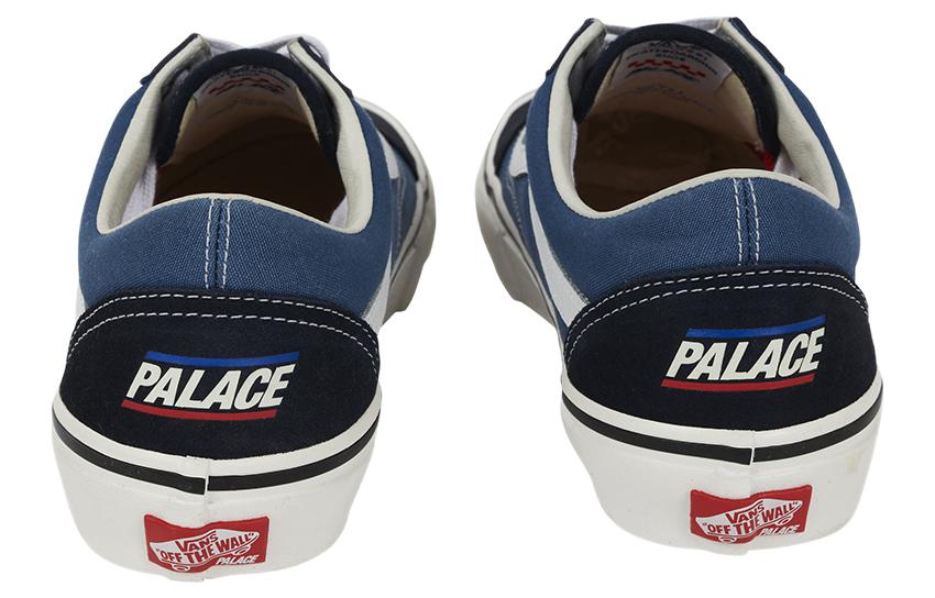 Shop Vans オールドスクール Palace ネイビー/ホワイト VN0A5KRXNAV1