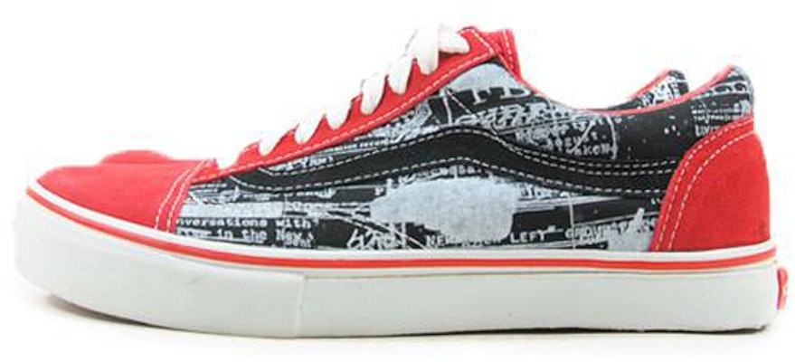 Vans 滑板老學堂紅色高筒鞋 Buy Vans 滑板老學堂紅色高筒鞋
