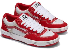 Vans Rowan 2 減震耐磨 低幫 板鞋 男女同款 紅白 Lookbook Vans Rowan 2 減震耐磨 低幫 板鞋 男女同款 紅白