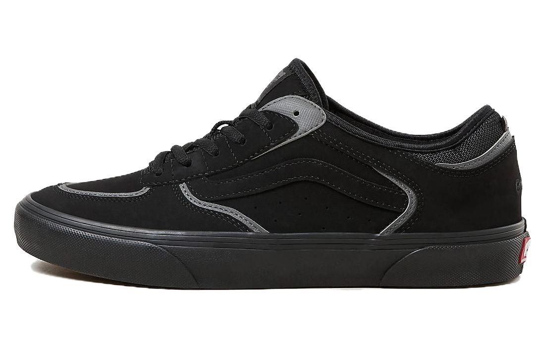 Vans Skate Rowley Low-Top Black Grey Casual Skate Shoes VN0A2Z3OHR0