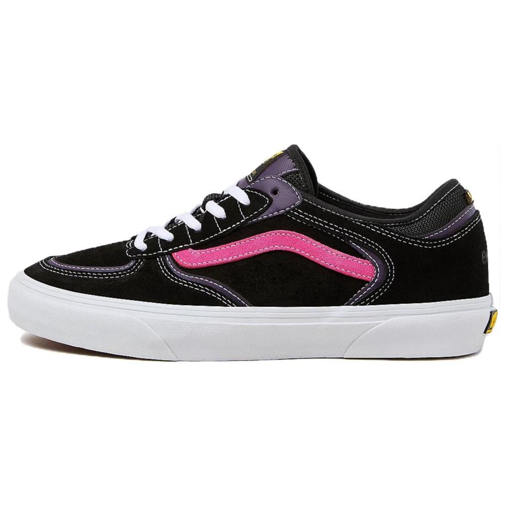 Vans Skate Rowley Low-Top Black Pink Classic Comfort Skate Shoes VN0A2Z3OB9P