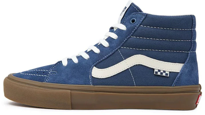 Vans Skate Sk8-Hi 高筒休閒板鞋 男女皆宜 藍白 Buy Vans Skate Sk8-Hi 高筒休閒板鞋 男女皆宜 藍白