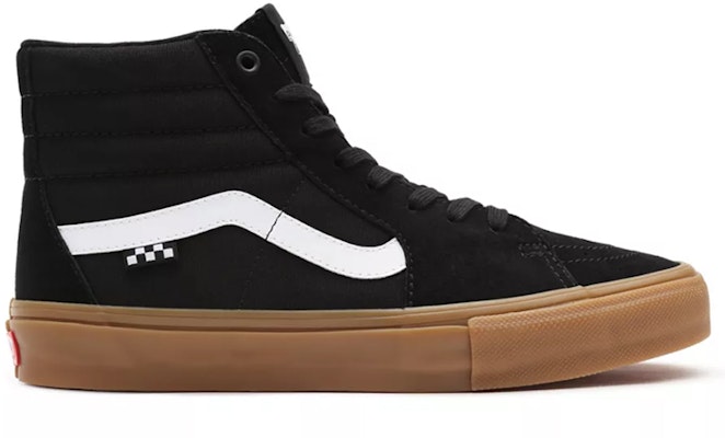 Vans Skate Sk8-Hi 'Checkerboard - Hitam Gum' VN0A5FCCB9M Order Vans Skate Sk8-Hi 'Checkerboard - Hitam Gum' VN0A5FCCB9M
