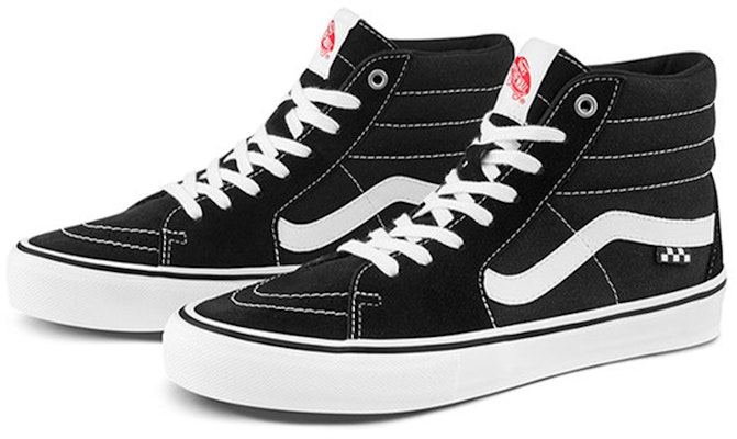 Vans Skate Sk8-Hi 'Kotak-kotak Hitam Putih' VN0A5FCCY28 Order Vans Skate Sk8-Hi 'Kotak-kotak Hitam Putih' VN0A5FCCY28