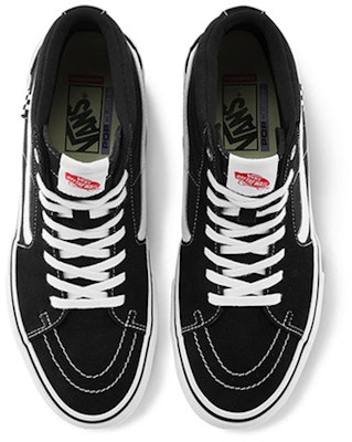 Vans Skate Sk8-Hi 'Kotak-kotak Hitam Putih' VN0A5FCCY28 Lookbook Vans Skate Sk8-Hi 'Kotak-kotak Hitam Putih' VN0A5FCCY28