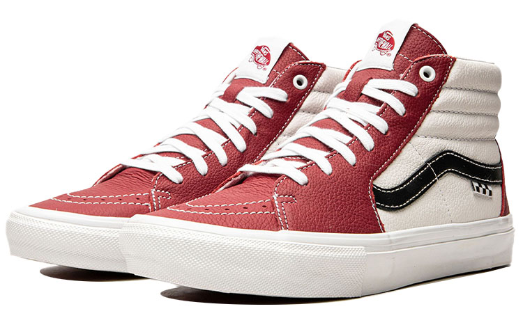 Order Vans SK8-HI Zapatillas Sport Mid-Top Rojo/Blanco VN0A5FCC82E