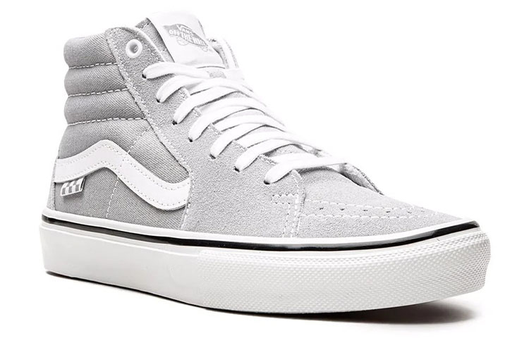 Order Vans 滑板 Sk8-Hi 高筒休閒鞋 男女皆宜 灰白色