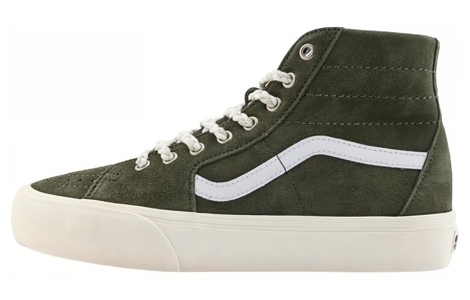 Buy Vans Skate Sk8-Hi 'Verde Blanco' VN0009Q0KFR
