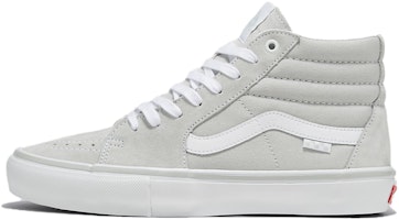 Vans SK8 HI 舒適 耐磨透氣 高筒 滑板鞋 男女款 淺灰色 Buy Vans SK8 HI 舒適 耐磨透氣 高筒 滑板鞋 男女款 淺灰色