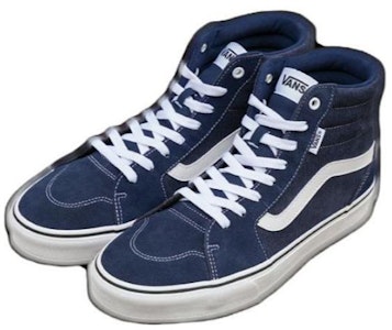 Vans Skate SK8-Hi 'Biru Putih' VN0A5KXTLKZ Lookbook Vans Skate SK8-Hi 'Biru Putih' VN0A5KXTLKZ