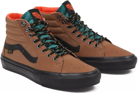 Vans 滑板 Sk8-Hi '戶外棕黑' VN0A5FCCY49 Lookbook Vans 滑板 Sk8-Hi '戶外棕黑' VN0A5FCCY49