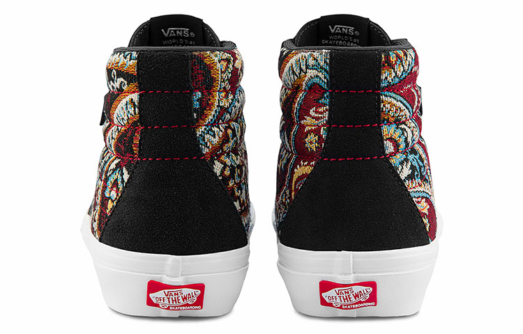 Details for Vans Skate Sk8-Hi 'Paisley' - Zapatillas Skate Alto Diseño Paisley VN0A5FCC89Q