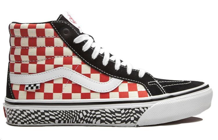 Lookbook Vans Skate Sk8-Hi Reissue ''Grosso 84 - Damier Rouge'' VN0A5KYR428