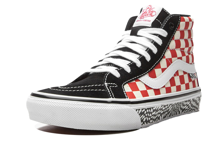 Shop Vans Skate Sk8-Hi Reissue ''Grosso 84 - Damier Rouge'' VN0A5KYR428