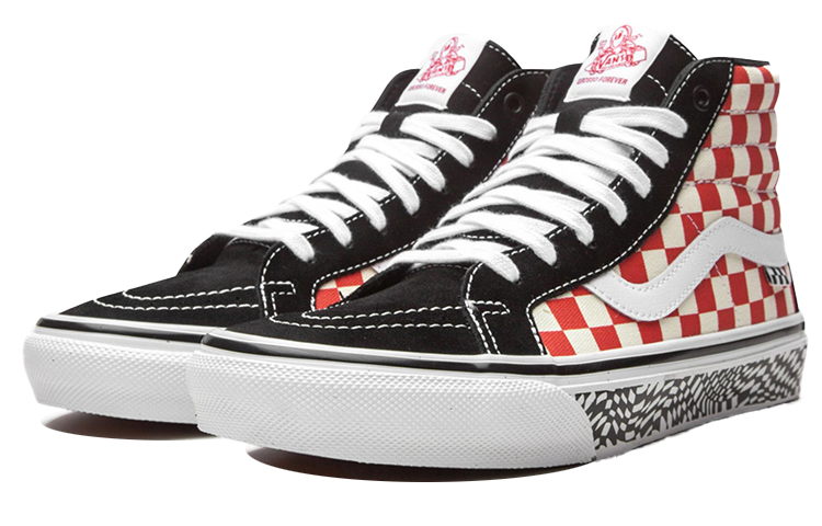 Purchase Vans Skate Sk8-Hi Reissue ''Grosso 84 - Damier Rouge'' VN0A5KYR428