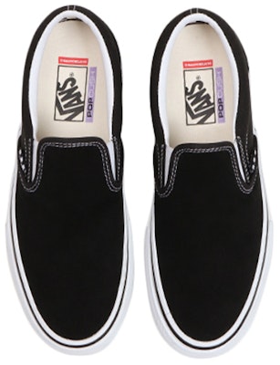 Vans 滑板无带鞋 “黑色棋盘格” VN0A5FCAY28 Lookbook Vans 滑板无带鞋 “黑色棋盘格” VN0A5FCAY28