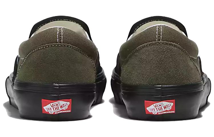 Shop ヴァンズ スリッポン "黒葡萄葉" (Vanz Surippon "Kuro Budōyō") VN0A5FCAKE9