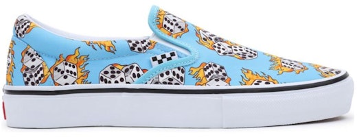 Vans Skate Slip-On 'Dadu Api Biru' VN0A5FCABM6 Order Vans Skate Slip-On 'Dadu Api Biru' VN0A5FCABM6