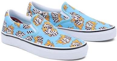 Vans Skate Slip-On 'Dadu Api Biru' VN0A5FCABM6 Lookbook Vans Skate Slip-On 'Dadu Api Biru' VN0A5FCABM6