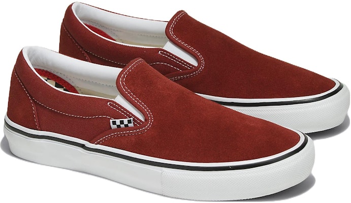 Vans 滑板休闲鞋 '砖红色' VN0A5FCABRI Lookbook Vans 滑板休闲鞋 '砖红色' VN0A5FCABRI