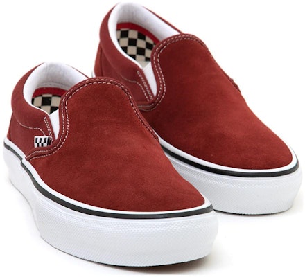Vans 滑板休闲鞋 '砖红色' VN0A5FCABRI Shop Vans 滑板休闲鞋 '砖红色' VN0A5FCABRI