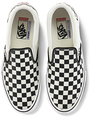 Vans Skate Slip-On 'Checkerboard - Black White' VN0A5FCAAUH Lookbook Vans Skate Slip-On 'Checkerboard - Black White' VN0A5FCAAUH